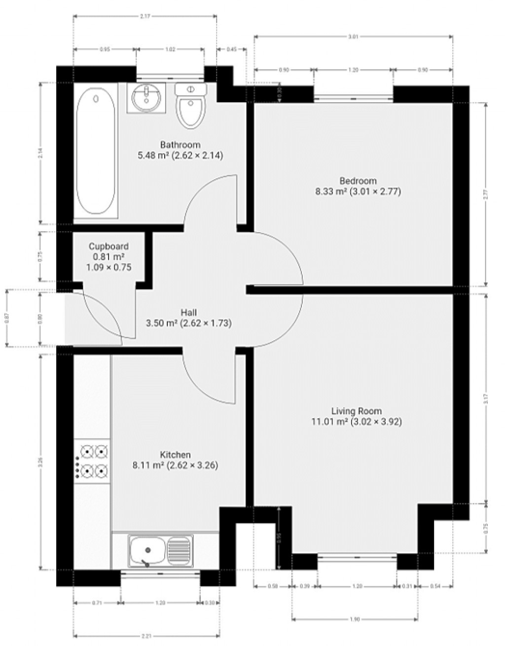 Floorplans For Red Lion Court, Bishops Stortford