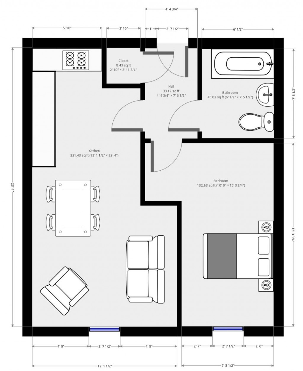 Floorplans For Riverside Wharf, Bishop's Stortford