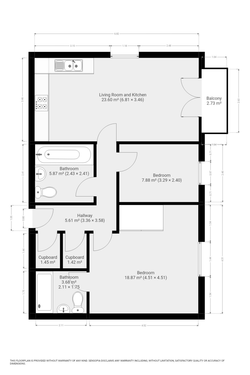 Floorplans For Sandpiper Court, Bishops Stortford