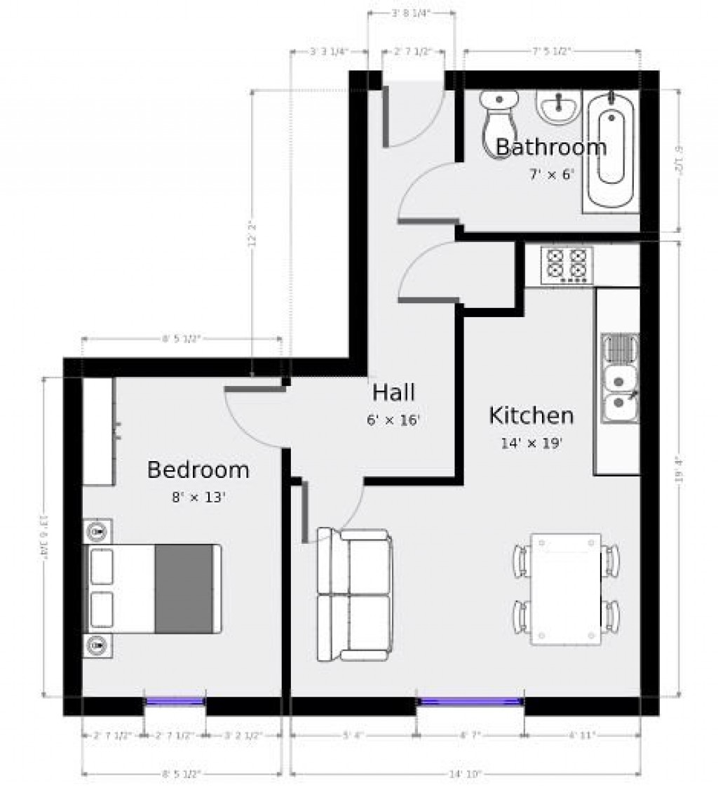 Floorplans For Riverside Wharf, Bishop's Stortford