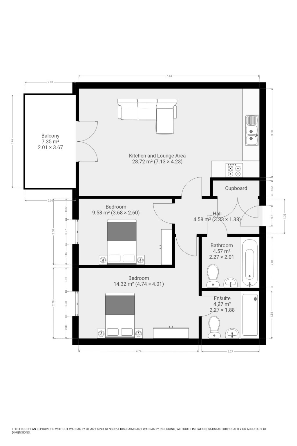 Floorplans For Riverside Wharf, Bishop's Stortford