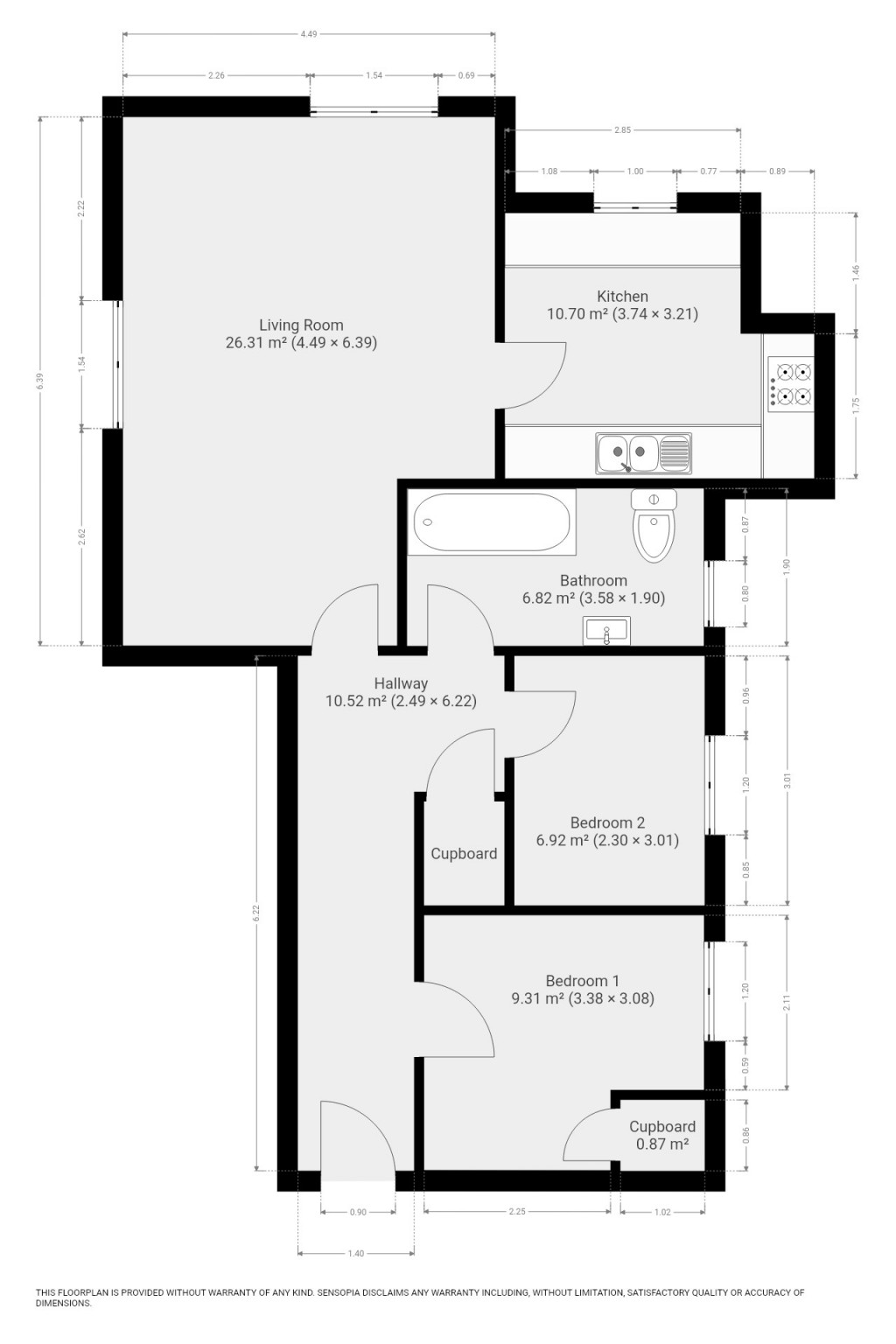 Floorplans For Cedar Court, Bishops Stortford