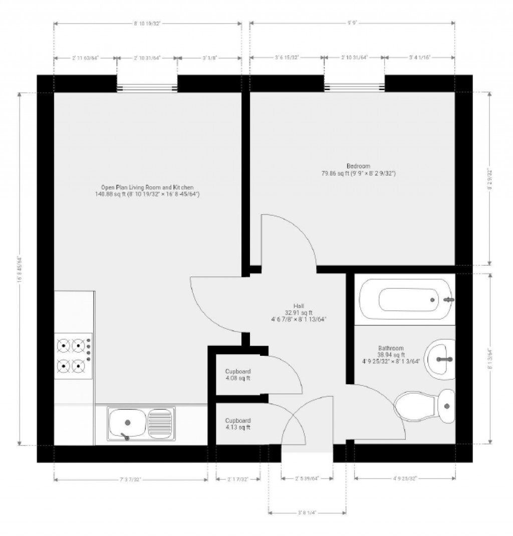 Floorplans For Navigation House, Bishop's Stortford